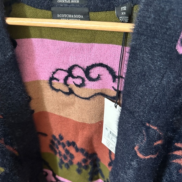 Scotch & Soda kimono wrap cardigan - Picture 4 of 5